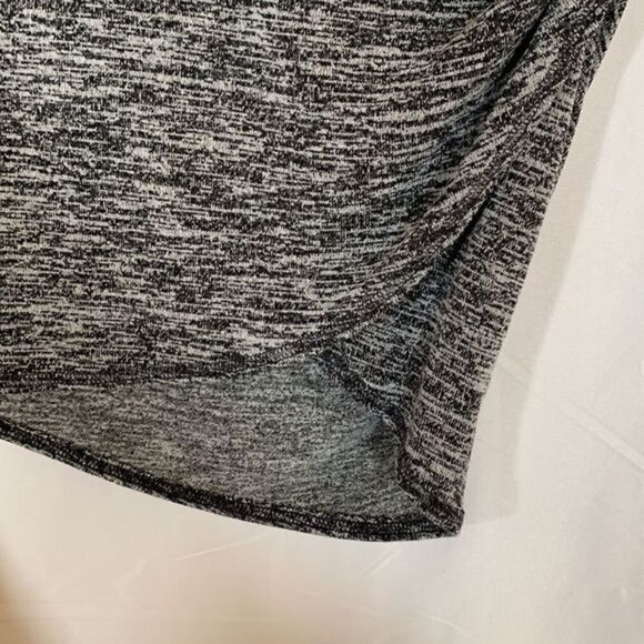 Wilfred Free Heather Grey & Black Runched Side Skirt - Picture 5 of 8